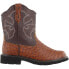 Фото #1 товара Roper Chunk Rider Ostrich Embroidery Round Toe Cowboy Womens Brown Casual Boots