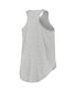 Фото #2 товара Women's Cleveland Browns Heathered Gray Plus Size Team Racerback Tank Top