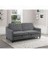 Фото #5 товара White Label Monty Convertible 71.5" Studio Sofa with Pull-Out Bed