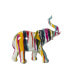 Decorative Figure Alexandra House Living Multicolour Plastic Elephant Paint 10 x 23 x 22 cm