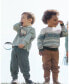 Baby Boys Baby Jacquard Sweater With Fox Beige, Blue And Green Beige, blue and green, 12 месяцев - фото #2