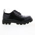 Фото #1 товара Diesel D-Konba LC Y02856-P4471-T8013 Mens Black Canvas Oxfords Casual Shoes