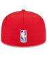 Фото #5 товара Men's Red Atlanta Hawks 2023 NBA Draft 59FIFTY Fitted Hat