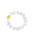 Frostnova Azeztulite Clear Phantom Crystal Sphere Bracelet-12mm