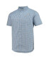 ფოტო #3 პროდუქტის Men's Carolina Blue North Carolina Tar Heels Rapid Rivers Logo Button-Down Shirt