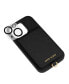 ფოტო #2 პროდუქტის Women's Black Saffiano Leather iPhone 13 and 14 Case