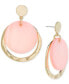 Gold-Tone Crescent Drop Earrings, Created for Macy's