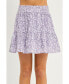 Women's Single Tiered Mini Skirt