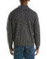 Фото #2 товара Scott & Scott London Wool 1/4-Zip Mock Sweater Men's Grey L