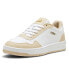 Фото #2 товара Puma Court Classy Lace Up Womens Beige, White Sneakers Casual Shoes 39502105