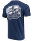 Фото #4 товара Men's Navy Penn State Nittany Lions Comfort Colors Campus Icon T-shirt
