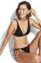 Seafolly 297382 Women's Longline Triangle Bikini Top Swimwear, Active Black, 6