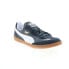 Фото #3 товара Puma Super Liga OG Retro Mens Blue Leather Lifestyle Sneakers Shoes
