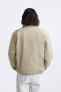 Фото #5 товара Куртка из ткани с эффектом потертости с карманами ZARA
