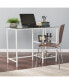 Louke Metal Glass Student Desk