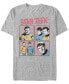 Фото #1 товара Star Trek Men's The Original Series Comic Book Squares Short Sleeve T-Shirt