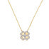 Фото #1 товара Колье AMEN Love Shamrock Gold Plated.