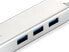 Фото #10 товара HUB USB LevelOne 1x RJ-45 + 3x USB-A 3.0 (USB-0503)