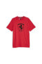 Фото #1 товара Ferrari Race tonal Big Shield Tee Rosso