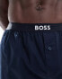 Фото #1 товара Boss Bodywear 2 pack boxer short in beige/navy