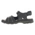 Фото #3 товара Propet Hudson River Mens Black Casual Sandals MSO033L-001