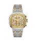 Men's Diamond (1/5 ct. t.w.) Watch in 18k Gold-Plated Two-tone Stainless-steel Watch 48mm