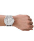 ფოტო #3 პროდუქტის Men's Mr. Daddy 2.0 Two Hand Multi Stainless Steel Watch 57mm