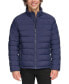 Фото #1 товара Men's Quilted Full-Zip Stand Collar Puffer Jacket