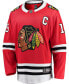 Футболка для малышей Fanatics Jonathan Toews Chicago Blackhawks Красная (домашняя) Красный, Large-XLarge - фото #3