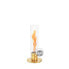 Фото #1 товара SPIN 900 Tischfeuer gold inkl. Bio-Burner - bis zu 1100 W Leistung 00692