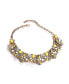 ფოტო #1 პროდუქტის Women's Yellow Stone Cluster Necklace