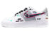 【定制球鞋】 Nike Air Force 1 Low ’07 游戏电玩风 像素 赛博朋克 低帮 板鞋 男款 黑白灰 / Кроссовки Nike Air Force CW2288-111