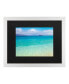 Pierre Leclerc Blue Beach Maui Matted Framed Art - 20" x 25"