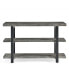 Pomona Metal and Wood Media Console Table