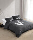 Фото #5 товара Orchid Cotton Sateen 3 Piece Duvet Cover Set, King