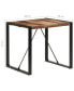 Фото #3 товара Dining Table 31.5"x31.5"x29.5" Solid Wood with Sheesham Finish