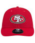 Фото #4 товара Men's Scarlet San Francisco 49ers Main Trucker Low Profile 9FIFTY Snapback Hat
