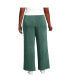 ფოტო #2 პროდუქტის Plus Size Cupro Knit Mid Rise Wide Leg Pants