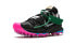 OFF-WHITE x Nike Air Zoom Terra Kiger 5 联名款 钉鞋 潮流户外 运动 低帮 跑步鞋 女款 黑粉