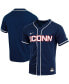 Фото #2 товара Men's Navy UConn Huskies Replica Full-Button Baseball Jersey
