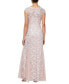 Фото #2 товара Women's Sequined Embroidered Gown