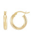 ფოტო #1 პროდუქტის Polished Tube Hoop Earrings, 30mm, Created for Macy's