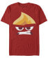 Men's Angry Face Short Sleeve Crew T-shirt