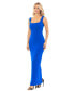 ფოტო #3 პროდუქტის Women's Square-Neck Corset Gown