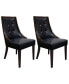 Фото #1 товара Raphael Traditional Faux Leather Dining Side Chairs, Set of 2
