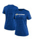 ფოტო #1 პროდუქტის Women's Royal Los Angeles Rams Sideline Velocity Performance T-shirt