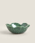 Фото #1 товара Leaf trim earthenware bowl