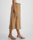 ფოტო #3 პროდუქტის Women's Drawstring Waist Cargo Midi Skirt, Created for Macy's