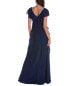 Фото #2 товара Teri Jon By Rickie Freeman Georgette Gown Women's