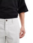 Threadbare chino shorts in light grey